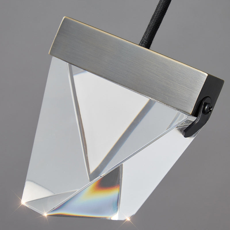 Irregular Crystal Pendant Light