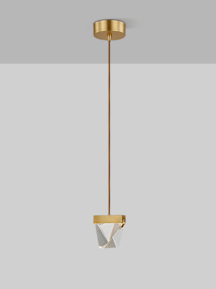 Irregular Crystal Pendant Light