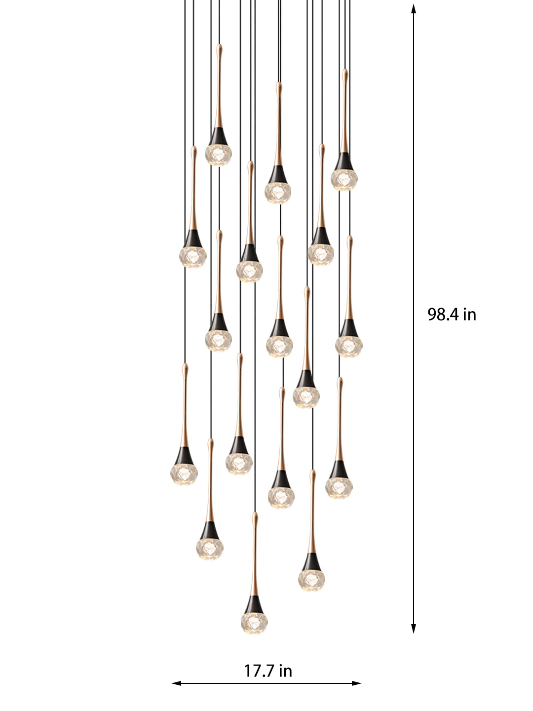 Rain Drop Pendant Lighting